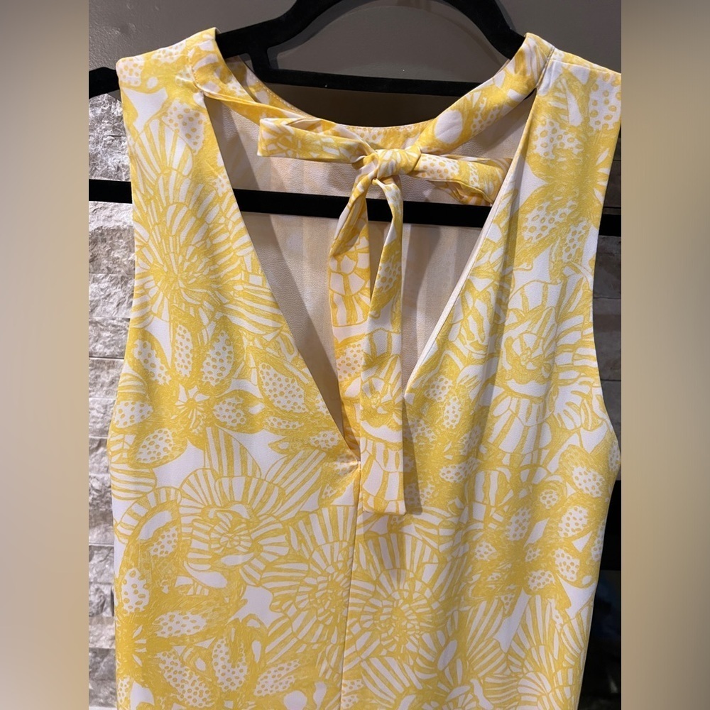 H & M yellow sleeveless dress, size 8 - Picture 5 of 8